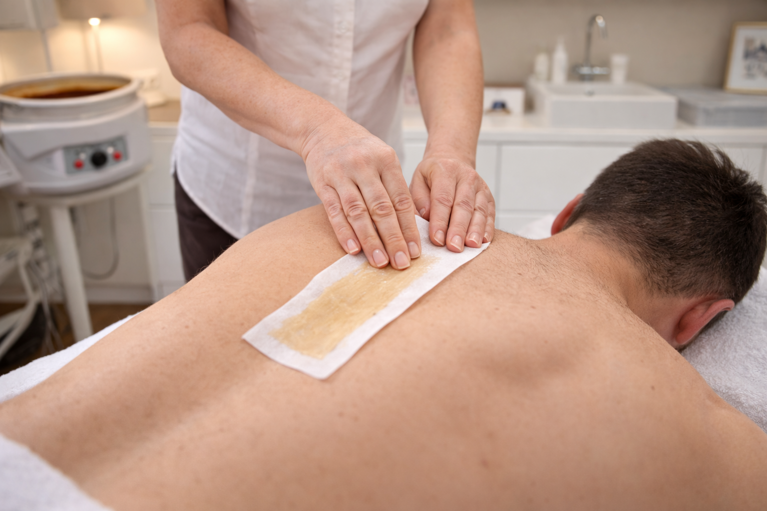 Waxing Rücken für Herren